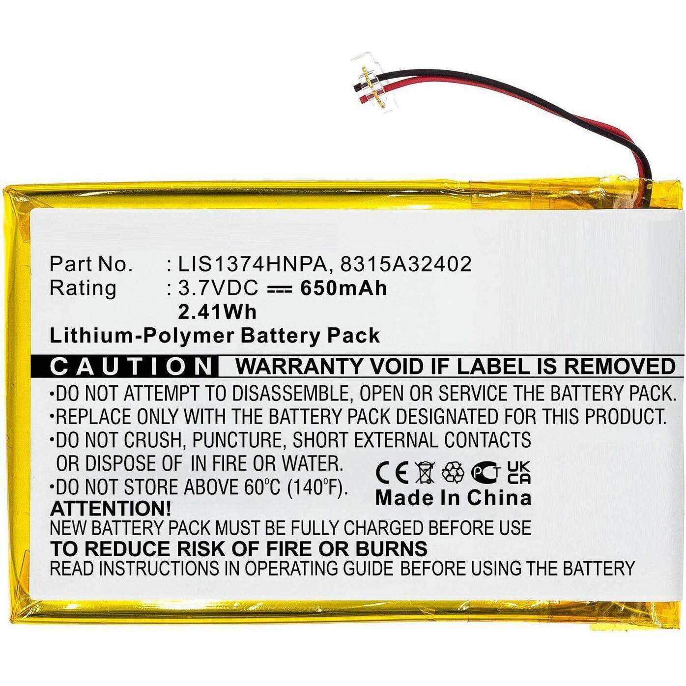 Thumbnail - CoreParts Battery for Media Player, Barcode-Scanner Zubehör