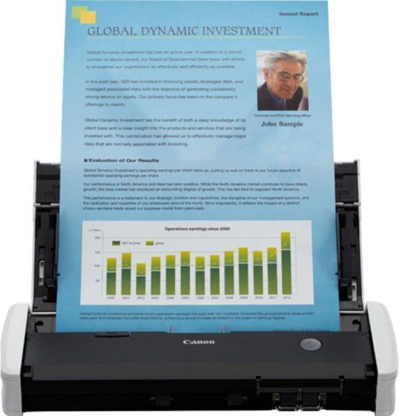 Actual product image Canon ImageFORMULA R10 Document Scanner (USB)