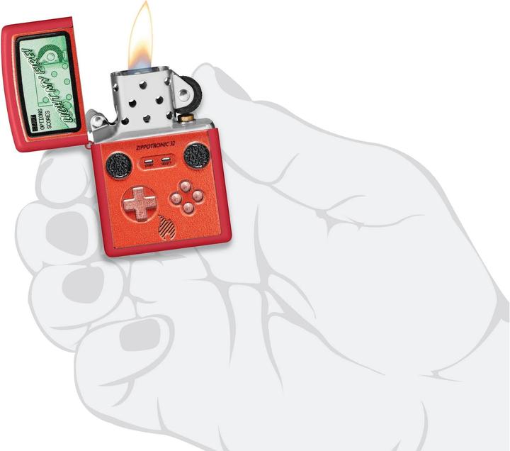 Actual product image Zippo Retro Game