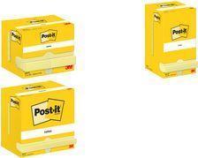 Produktbild Post-it Haftnotizen Standard 655 gelb 12 Blöcke (127 x 76 mm)