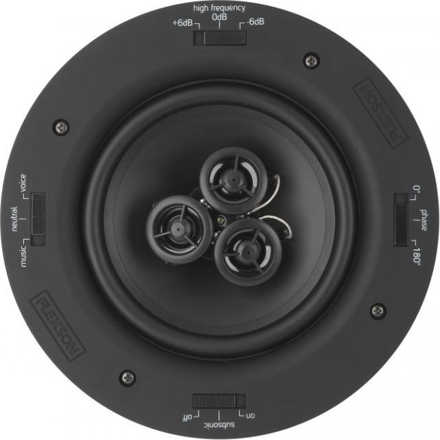 Image du produit Flexson 1x haut-parleur encastré au plafond pour Sonos CONNECT:AMP Résistant à l'humidité