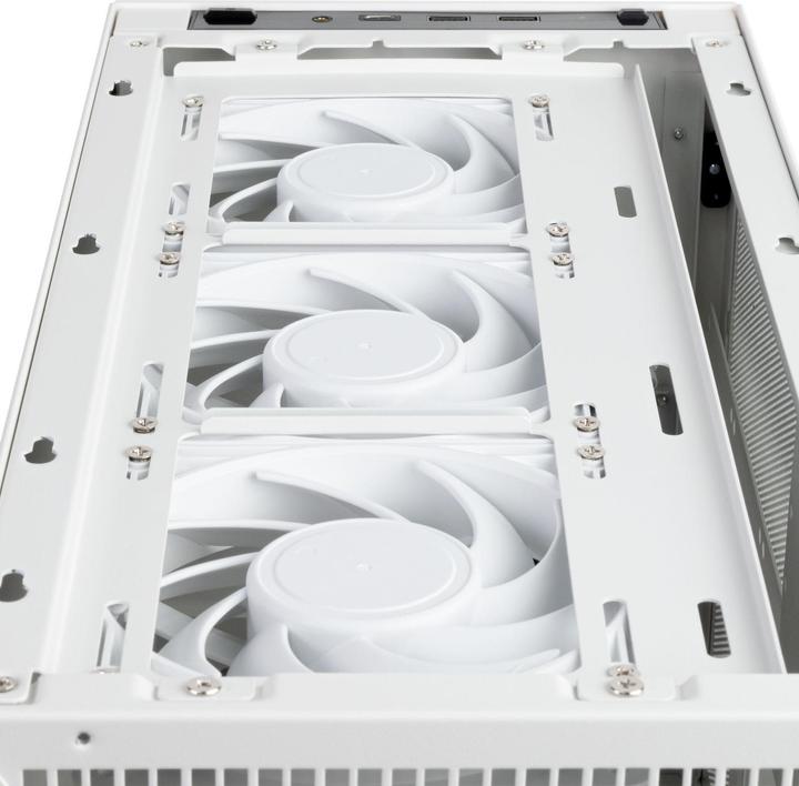 Actual product image Silverstone SST-SG17W (white) (mATX, Mini-DTX, Mini-ITX)
