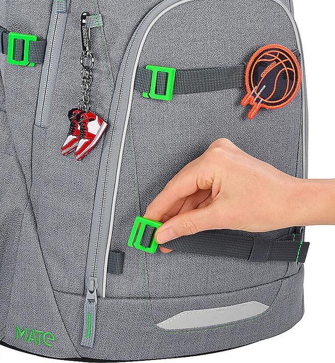 Actual product image Coocazoo MATE backpack, Mixed Silver Dust (30 l)