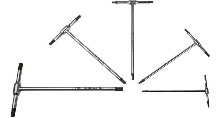 Image du produit Facom 5 clés à 6 pans avec poignée en T 38 mm
