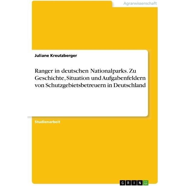Kreutzberger:Ranger in deutschen Nation, Sachbücher
