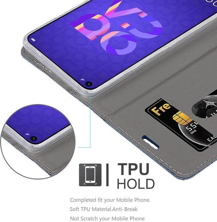 Actual product image Cadorabo Book Jeans Optics Cover (Huawei Nova 5, Huawei Nova 5 Pro)