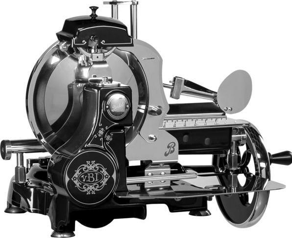 Actual product image Berkel Volano Tribute black flywheel slicer