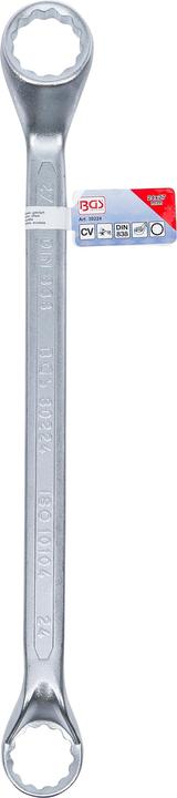 Actual product image BGS Double Ring Spanner deep offset ends 24 x 27 mm (24 mm, 27 mm)