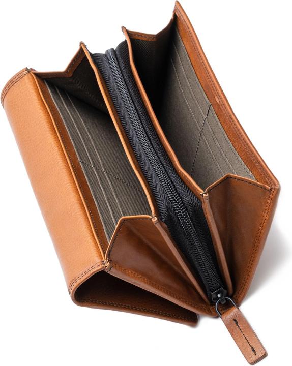 Actual product image Farmhood Memphis wallet RFID protection leather 19 cm