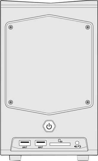 Produktbild Intel NUC 11 Extreme Kit - NUC11BTMi7 (Intel Core i7-11700B)