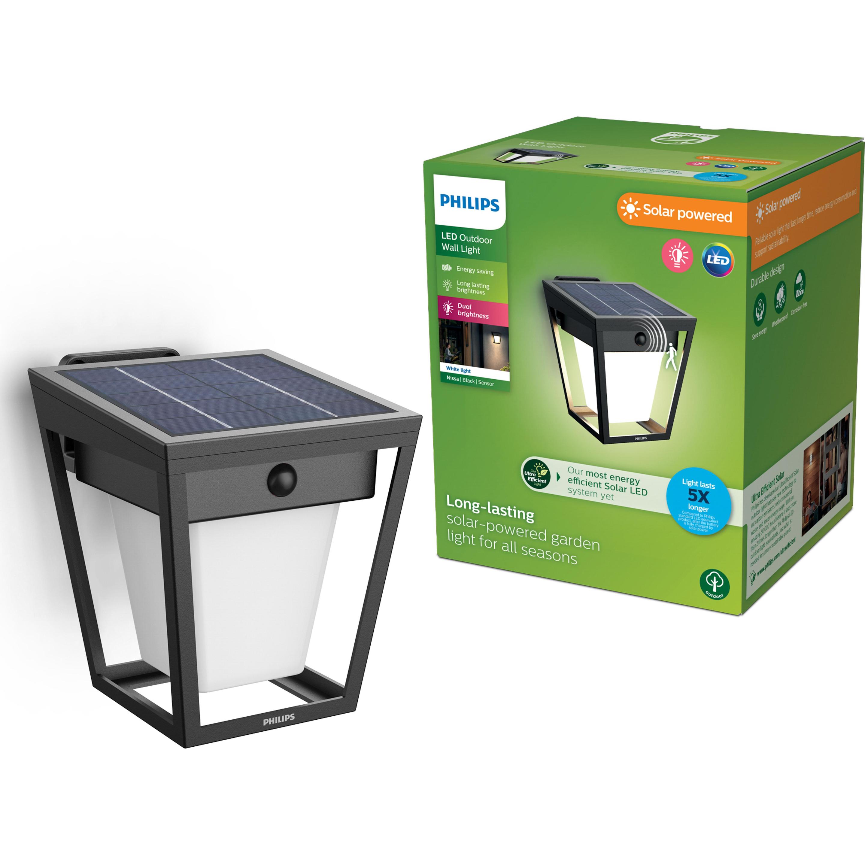 Philips, Gartenbeleuchtung, Outdoor Ultra Efficient Solar Nissa (IP44)