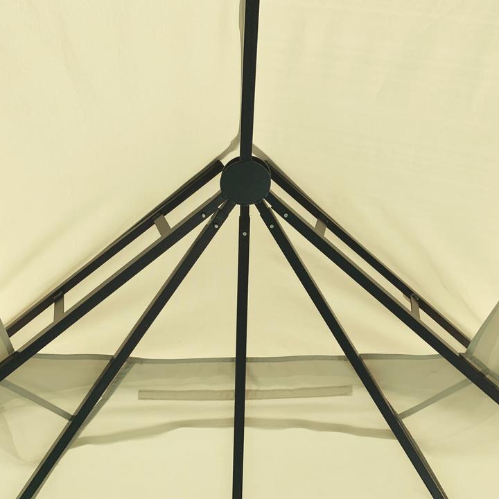 Produktbild Outsunny Pavillon mit Doppeldach (365 cm, 300 cm)