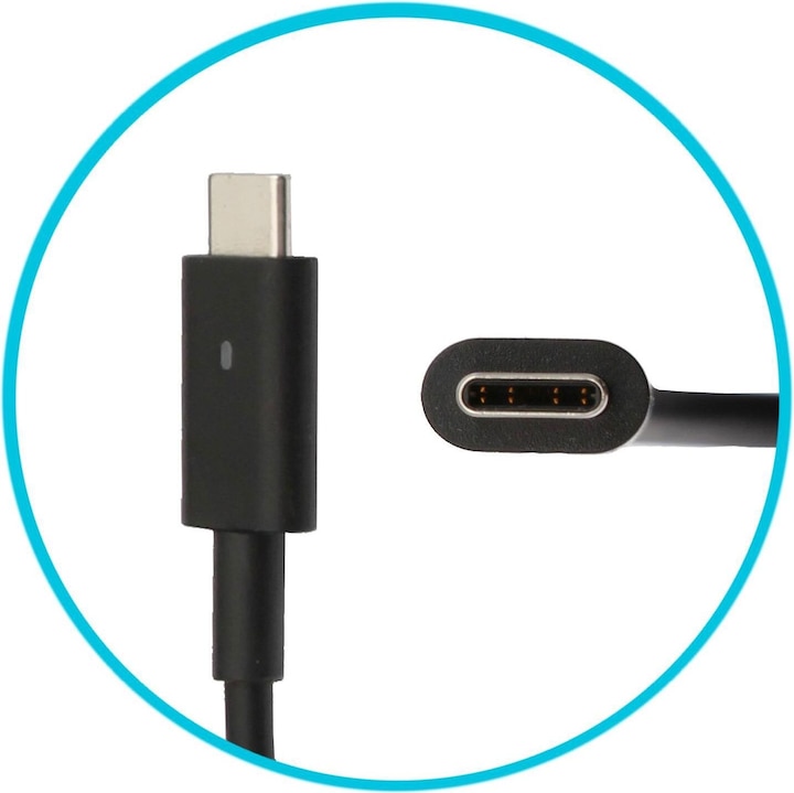 Actual product image Dell Type-C AC Adapter (90 W)