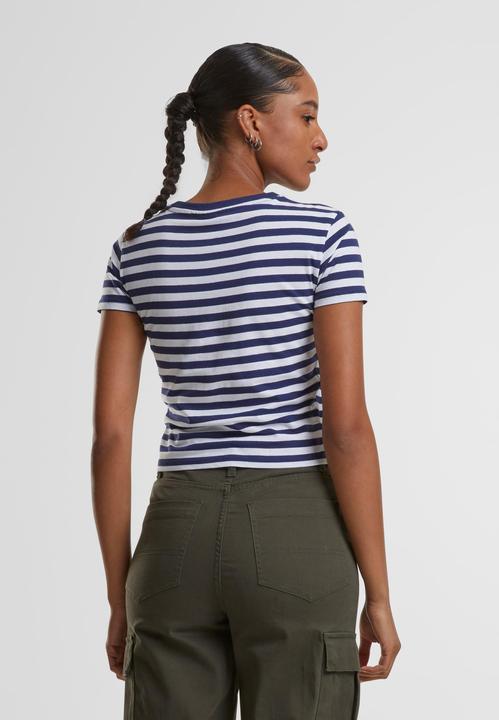 Image du produit Urban Classics Tee short à rayures pour femmes - 142651 (4XL)