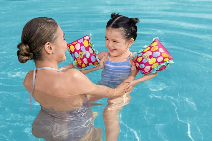 Produktbild Bestway Swim Safe ABC AquaStar Fabric Inflatable Armband Floaties S/M, Swim armbands, Boy/Girl, Fabr