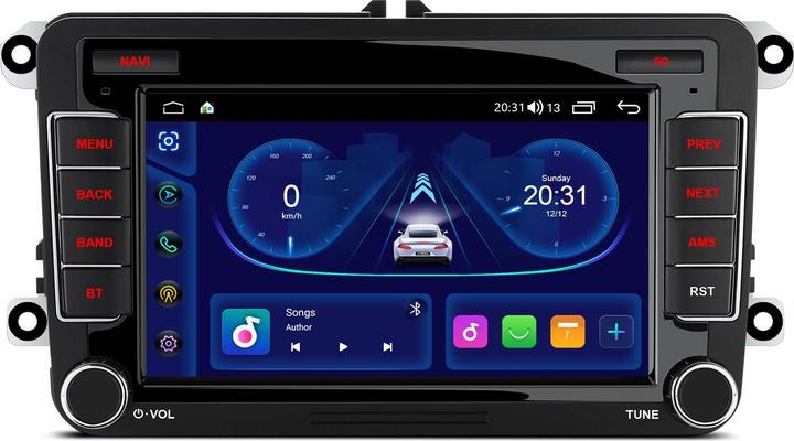 Produktbild Xtrons Android Autoradio mit Navi & 7" IPS Bildschirm (Android Auto)