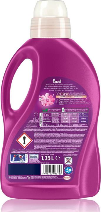 Produktbild Perwoll Renew Flüssig Color Blütenrausch (27 Waschgänge, Flüssigwaschmittel)