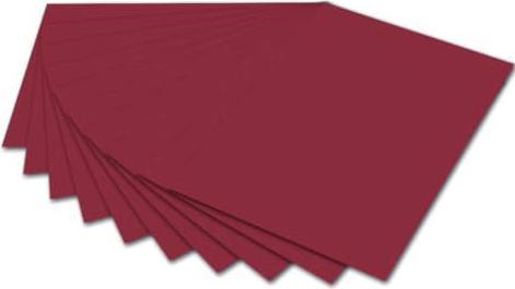 Produktbild Folia Tonpapier dunkelrot 130g/m2 (130 g/m², 1x)