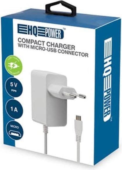 Actual product image Velleman Compact Charger With Micro-Usb Connector - 5 Vdc - 1 A (5 W)