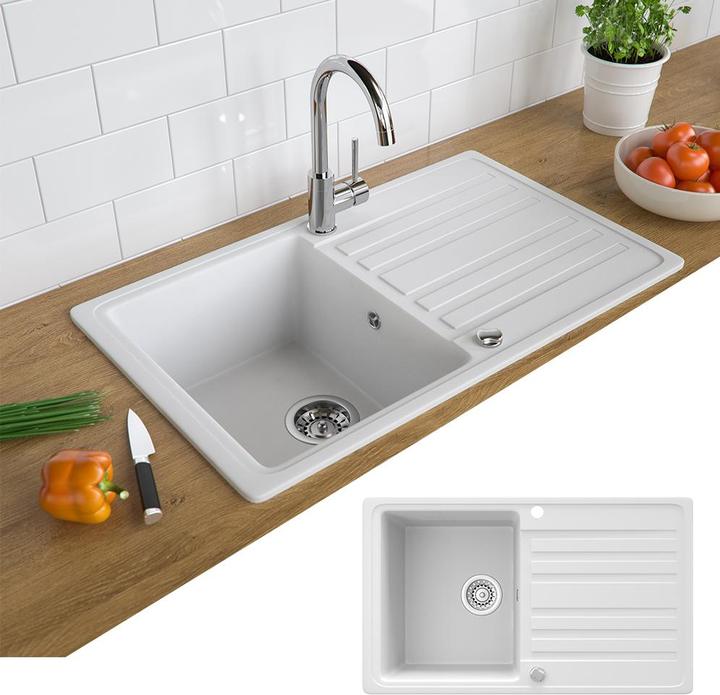 Produktbild Bergström Spülbecken (Einbauspüle, 46 cm, 76 cm)