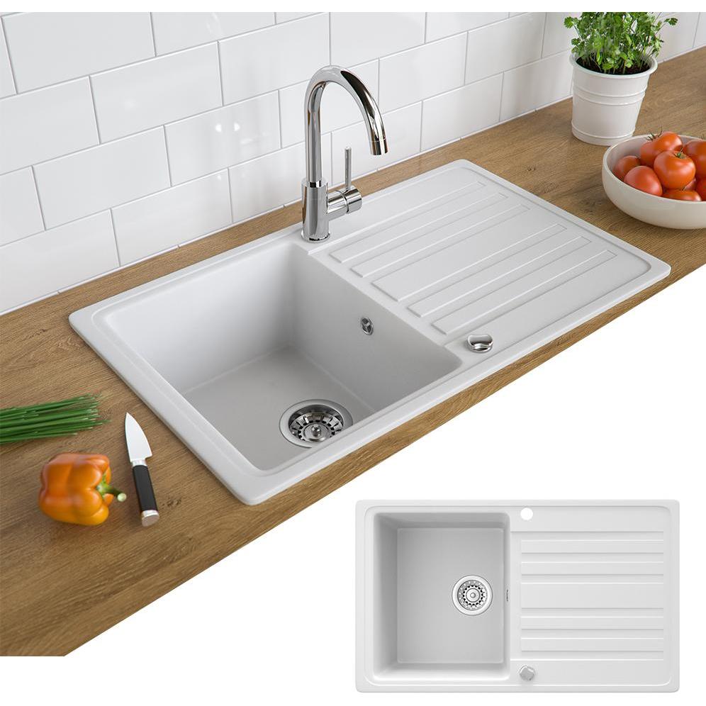 Thumbnail - Bergström, Spülbecken, Spülbecken (Einbauspüle, 46 cm, 76 cm)