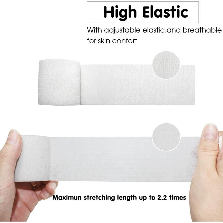 Actual product image ASMI 2 Stück selbsthaftender elastischer Pflasterverband (2 x)