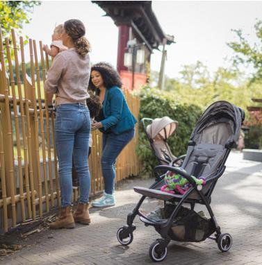 Produktbild Hamilton by yoop Kinderwagen X1 Plus Schwarz