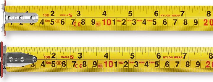 Actual product image Stabila Pocket tape measure BM 300, 10 m (33'), cm/inch scale (10 m)