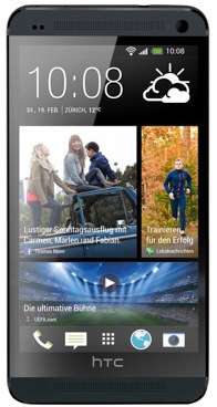 Actual product image HTC One (32 GB, Stealth Black, 4.70", 4 Mpx, 4G)