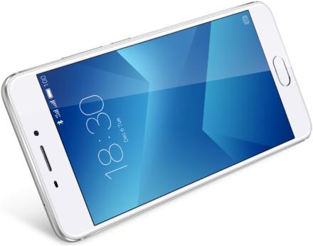 Actual product image Meizu M5 Note (16 GB, Silver, 5.50", Hybrid Dual SIM, 4G)