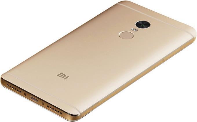 Actual product image Xiaomi Redmi Note 4 (64 GB, Gold, 5.50", Hybrid Dual SIM, 4G)