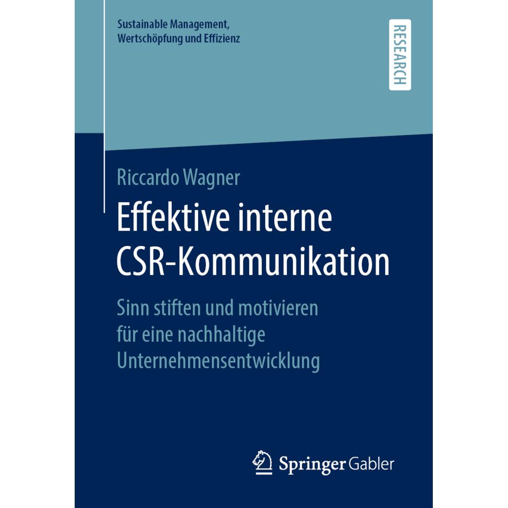 Effektive interne CSR-Kommunikation, Fachbücher von Riccardo Wagner