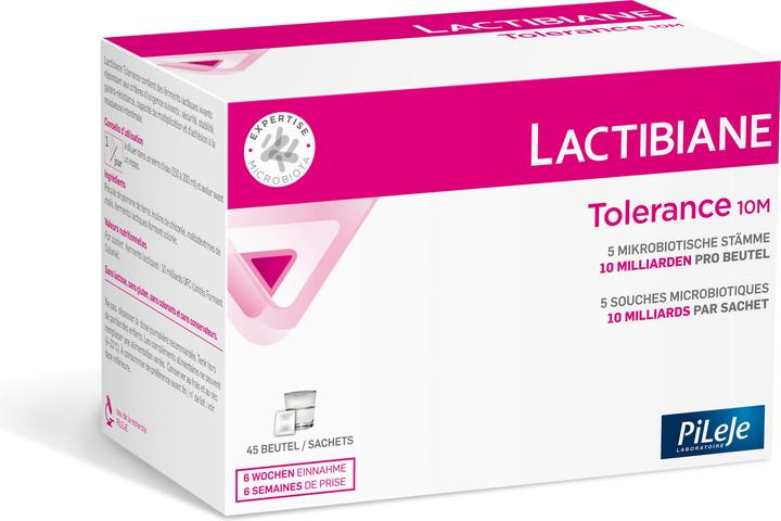 Actual product image Lactibiane Tolerance 10M (45 Piece, Beutel, 181 g)
