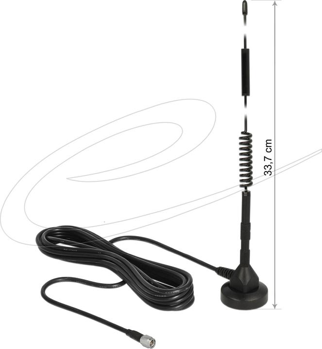 Produktbild Delock LTE/HSPA/GSM Antenne, SMA-Stecker (GSM)