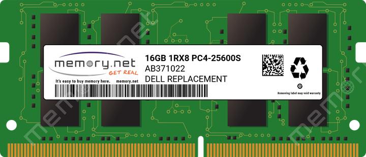 Produktbild Dell Client Memory Upgrade AB371022 (1 x 16GB, 3200 MHz, DDR4-RAM, SO-DIMM)