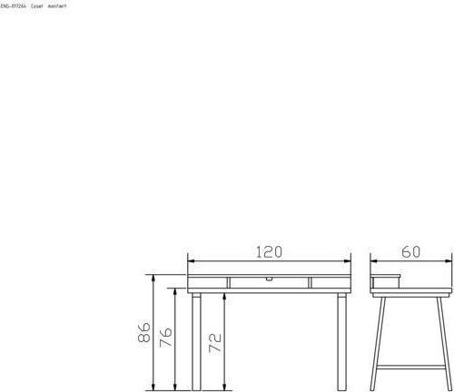 Image du produit Hasena Coset (120 x 60 x 86 cm)