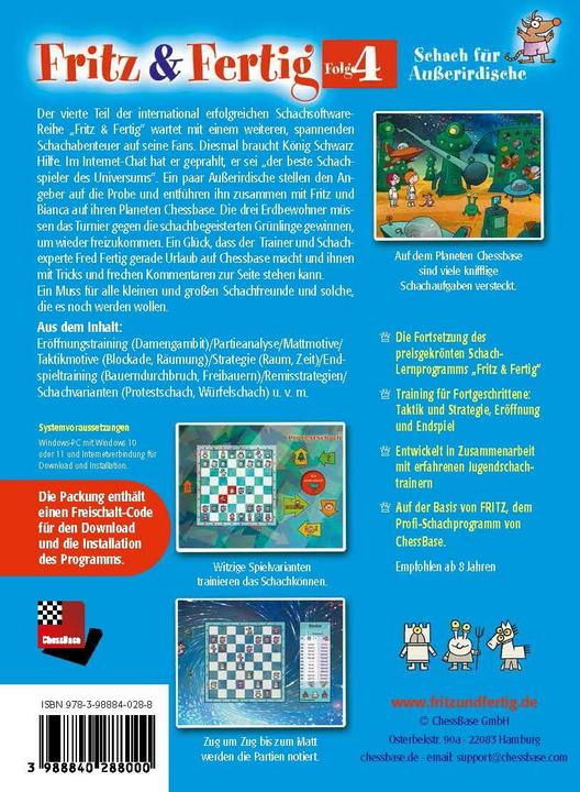Produktbild Fritz&Fertig Folge 4: Schach fr Auerirdische