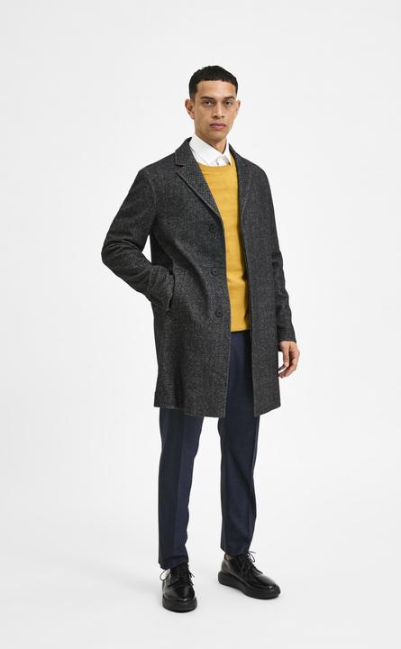 Actual product image Selected Classic wool coat