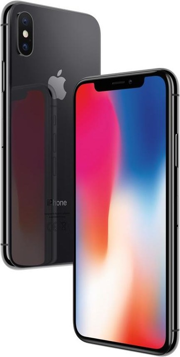 Actual product image Apple iPhone X (64 GB, Space Grey, 5.80", 12 Mpx, Single SIM)