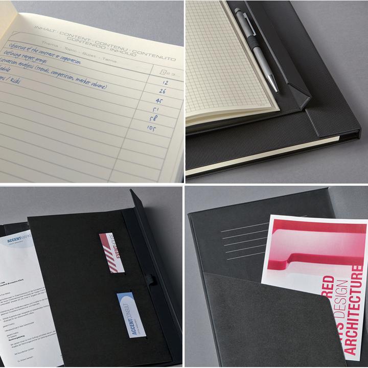 Actual product image Sigel Pure, Hardcover (A5, Checked, Hardcover)