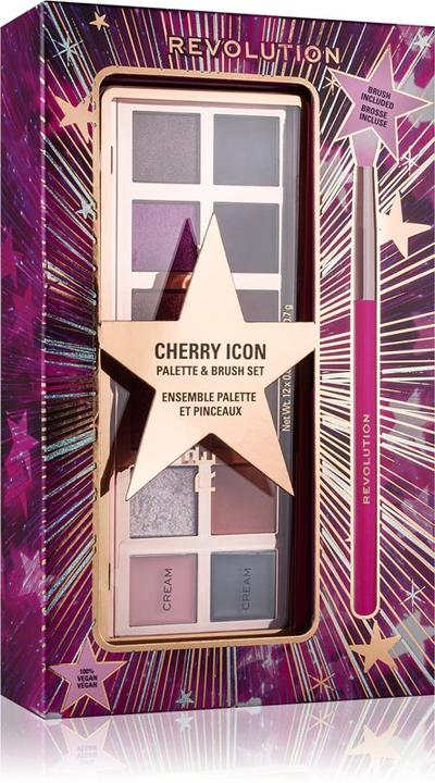 Produktbild Makeup Revolution Kirsch-Ikonen-Geschenkset (Glanz, Matt, Nude)