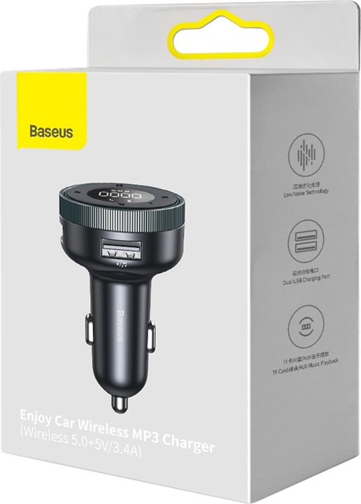 Actual product image Baseus Car Wireless MP3 Charger