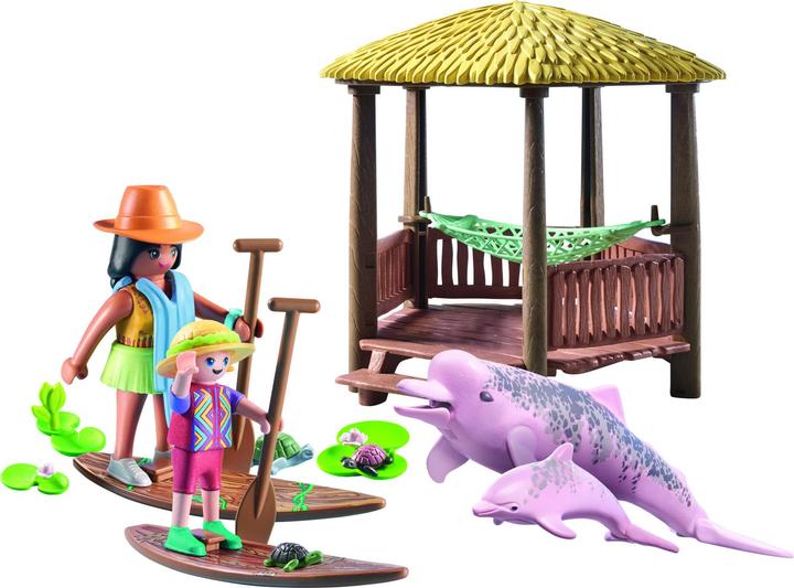 Image du produit Playmobil 71143 Wiltopia - Excursion en canoë avec les dauphins de rivière (71143, Playmobil Wiltopia)