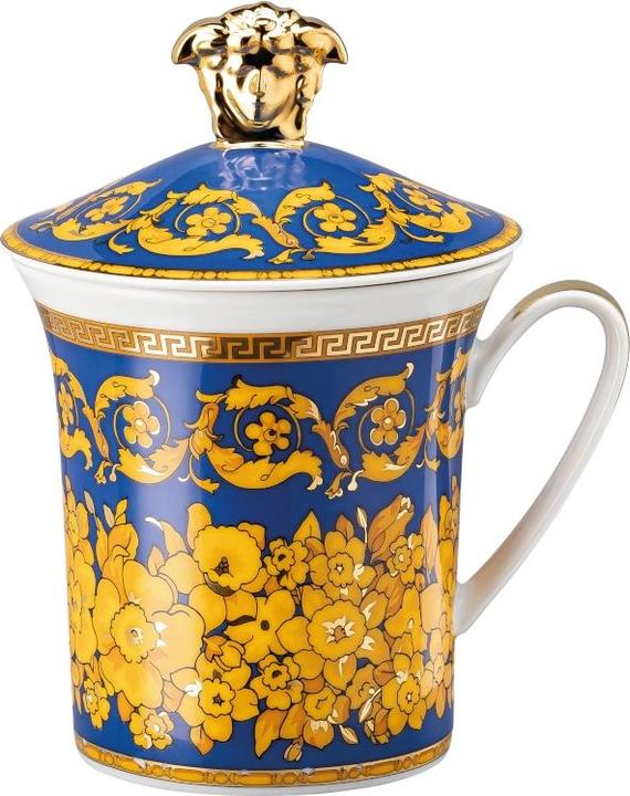 Versace Floralia Blue - Gobelet avec couvercle / 30 ans (350 ml, 1x)
