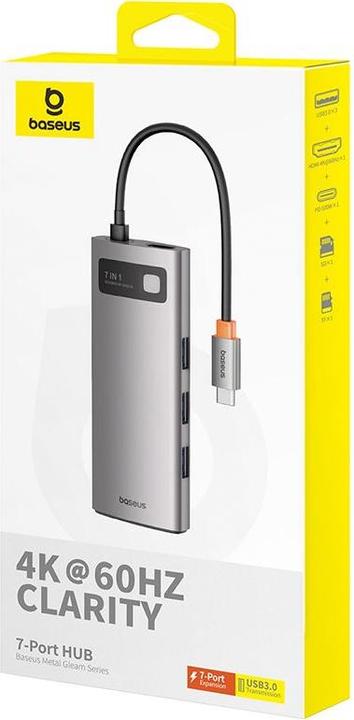 Produktbild Baseus B00030708811-00 (USB-C, 7 Ports)