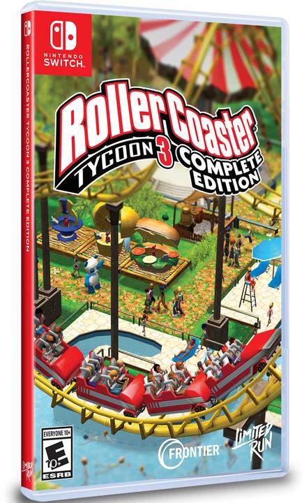Produktbild Frontier RollerCoaster Tycoon 3 SWITCH UK Complete Edition Limited Run (Switch)