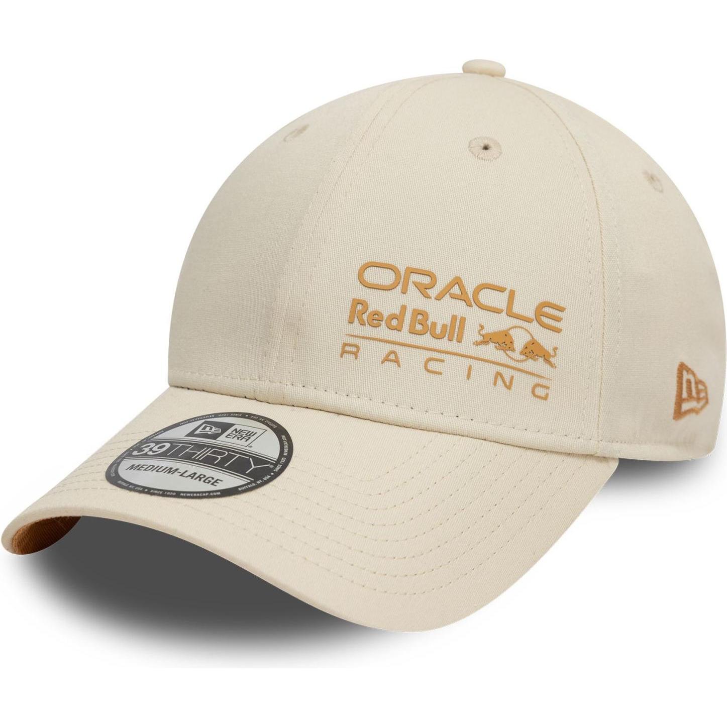 New Era, Herren, Cap, 39Thirty Stretch Cap - Red Bull Racing beige - XS/S, Beige, (XS)