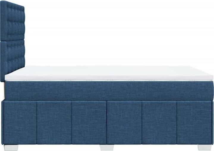 Produktbild vidaXL Bo x springbett mit Matratze 120 x 200 cm Stoff (120 x 200 cm)