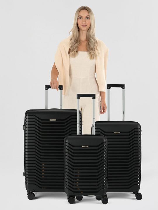 Actual product image Benzi 5820 4 Rollen Kofferset 3-teilig (191 l)