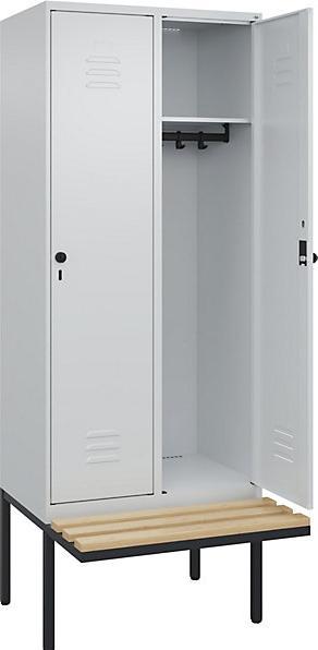 Actual product image C+P Locker Classic PLUS bench seat (80 cm, 212 cm)